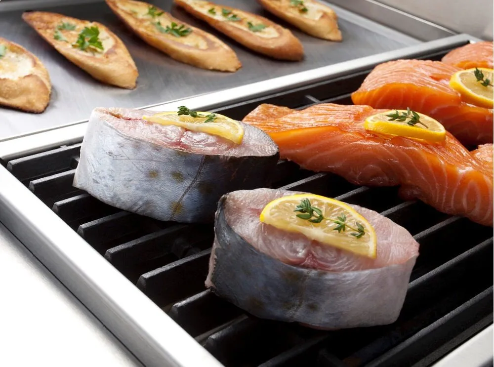 Bluestar RNB486CBV2 48" Rnb Series Range With 12" Charbroiler
