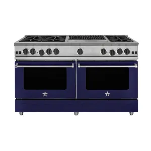 Bluestar RNB606FTBV2L 60" Rnb Series Range With A 24" French Top