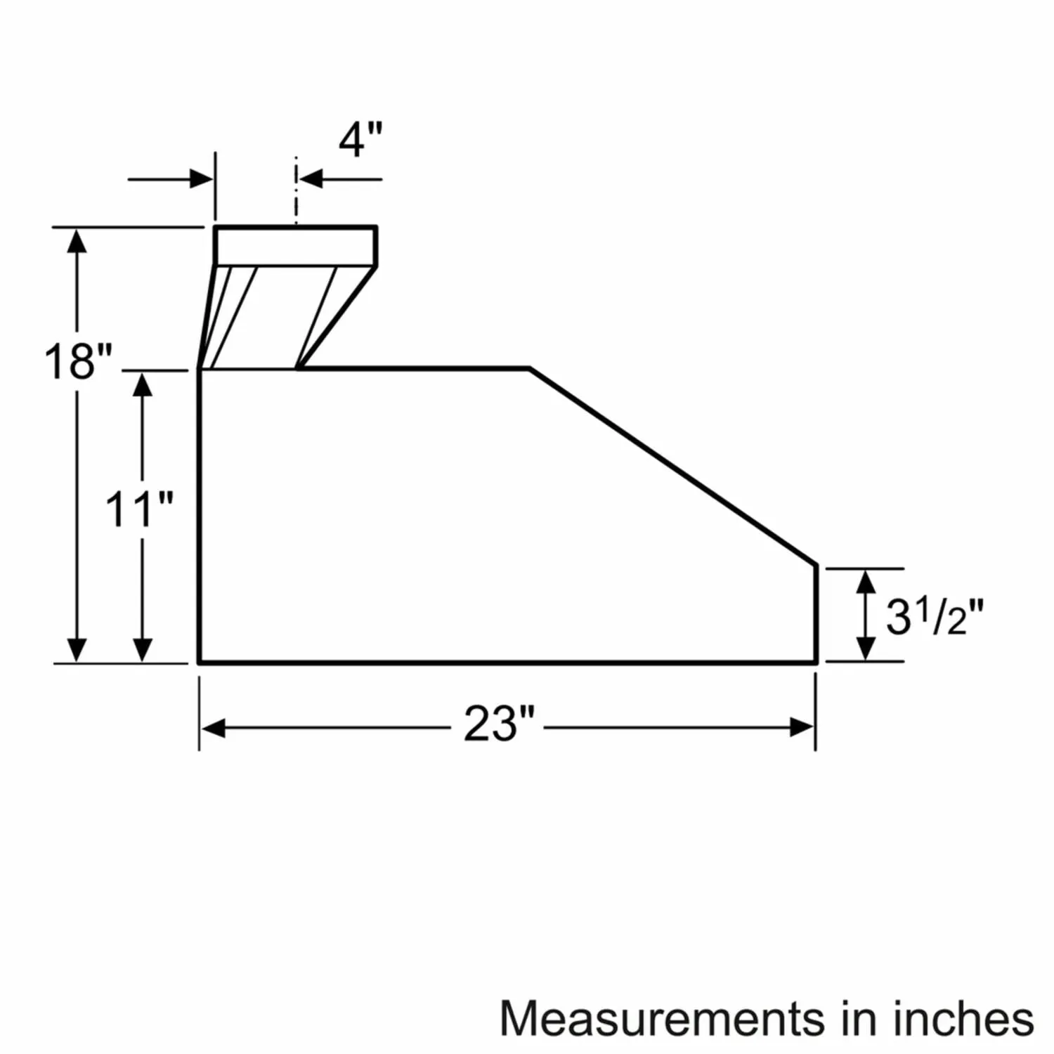 Bosch DPH30652UC 800 Series, 30" Under-Cabinet Wall Hood, 600 Cfm