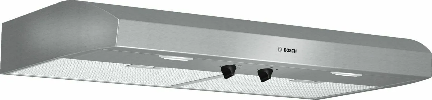 Bosch DUH36252UC 500 Series, 36" Under-Cabinet Hood, 400 Cfm, Halogen Lights, Stnls