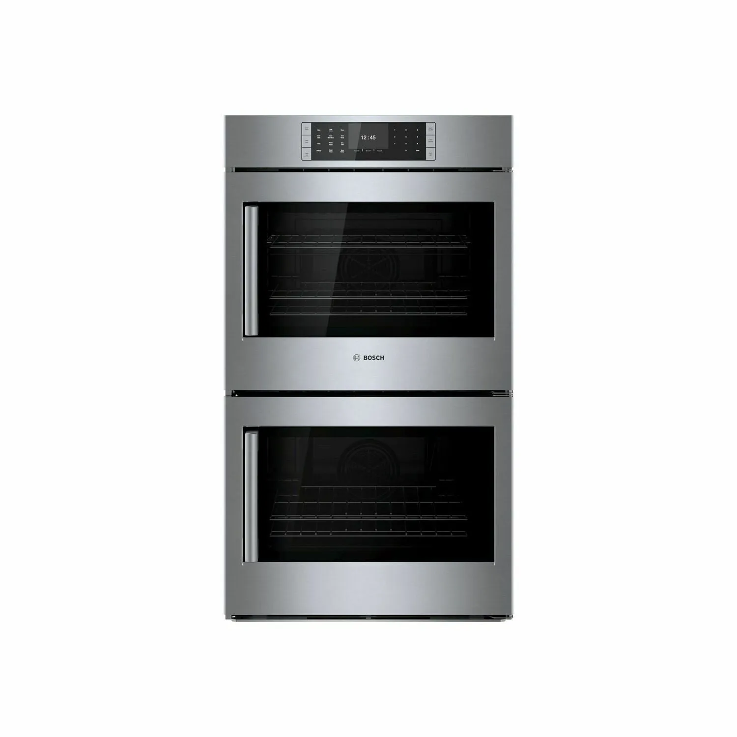 Bosch HBLP651RUC Benchmark Series, 30", Double Wall Oven, Ss, Eu Conv./Eu Conv., Tft Touch Control, Right Swing