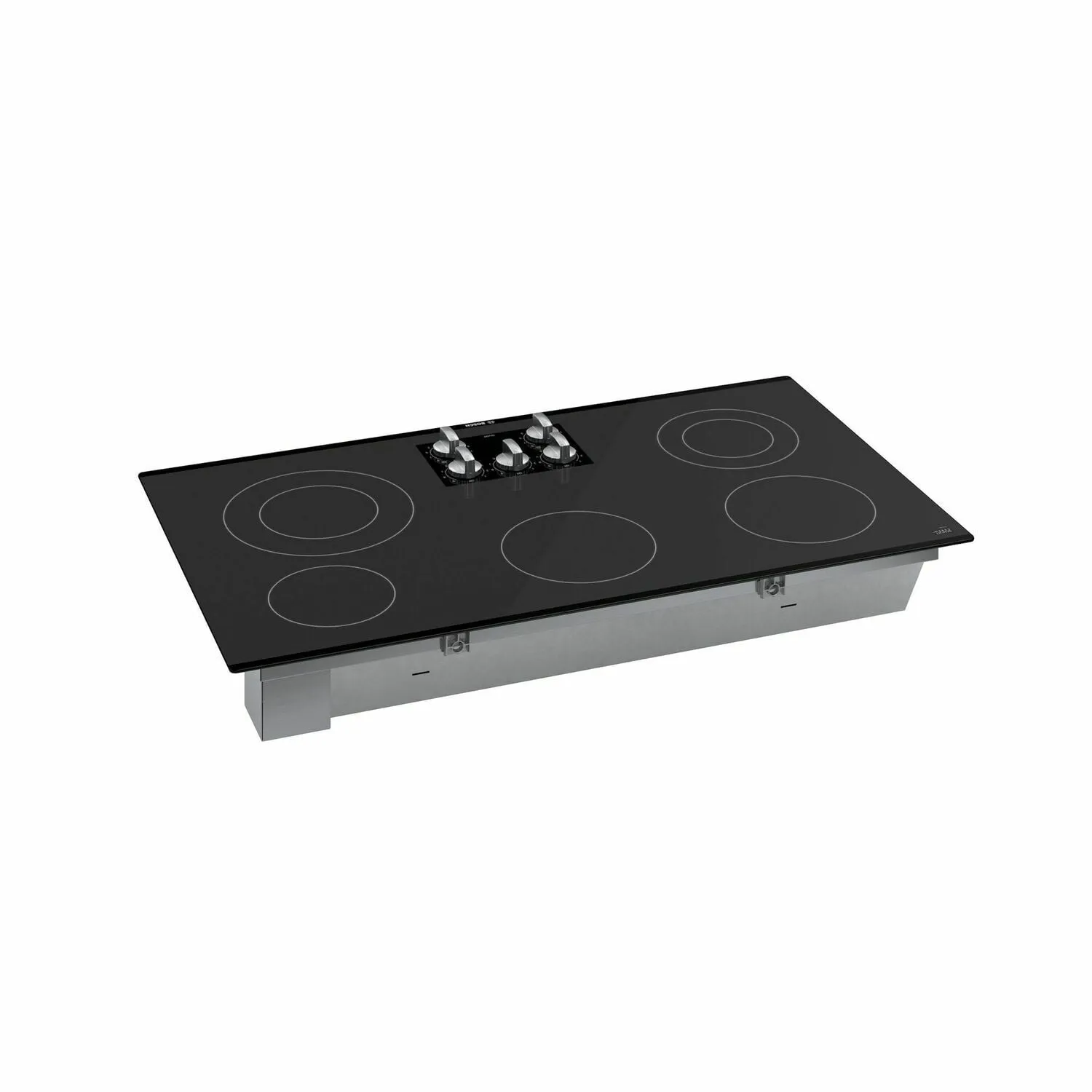 Bosch NEM5666UC 500 Series, 36" Knob Cnt, 5 Element, Elec. C-Top Black