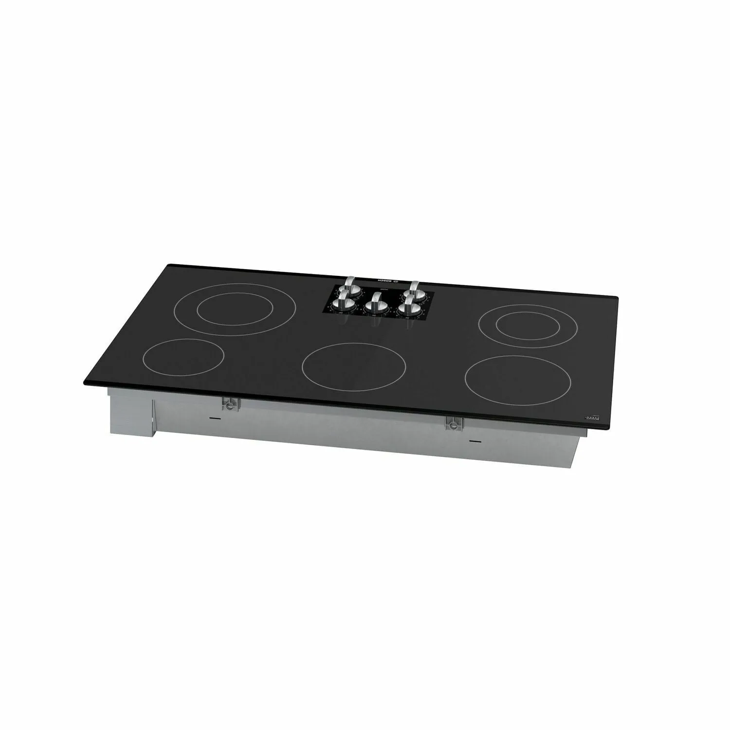 Bosch NEM5666UC 500 Series, 36" Knob Cnt, 5 Element, Elec. C-Top Black