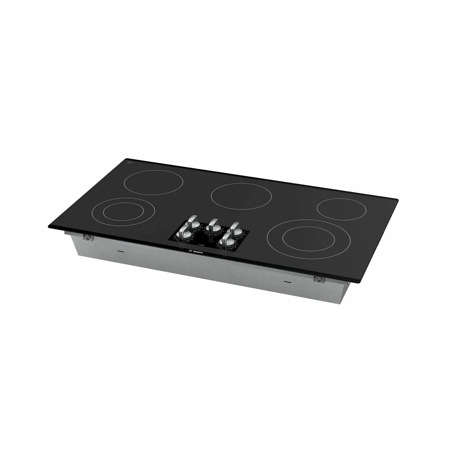 Bosch NEM5666UC 500 Series, 36" Knob Cnt, 5 Element, Elec. C-Top Black