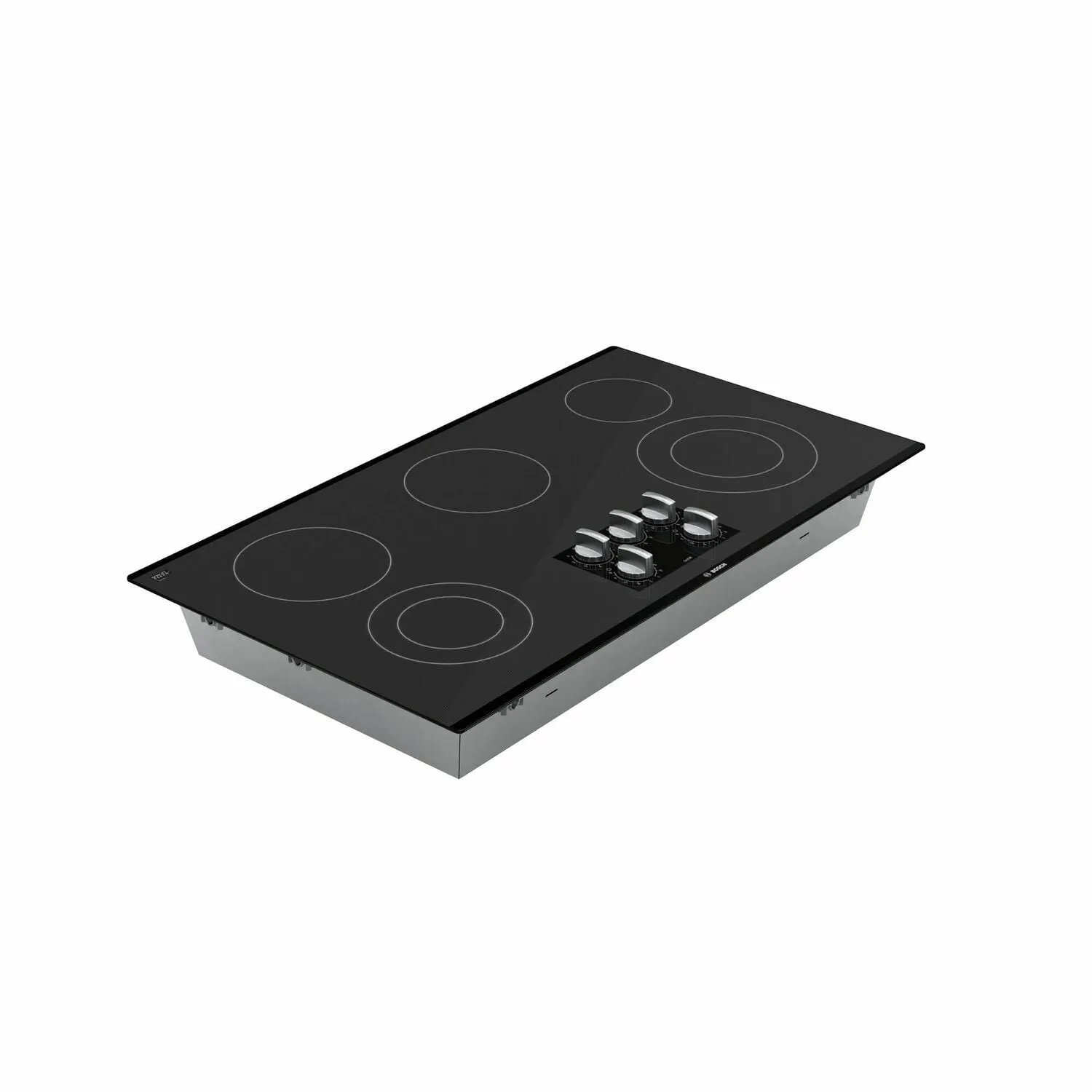 Bosch NEM5666UC 500 Series, 36" Knob Cnt, 5 Element, Elec. C-Top Black