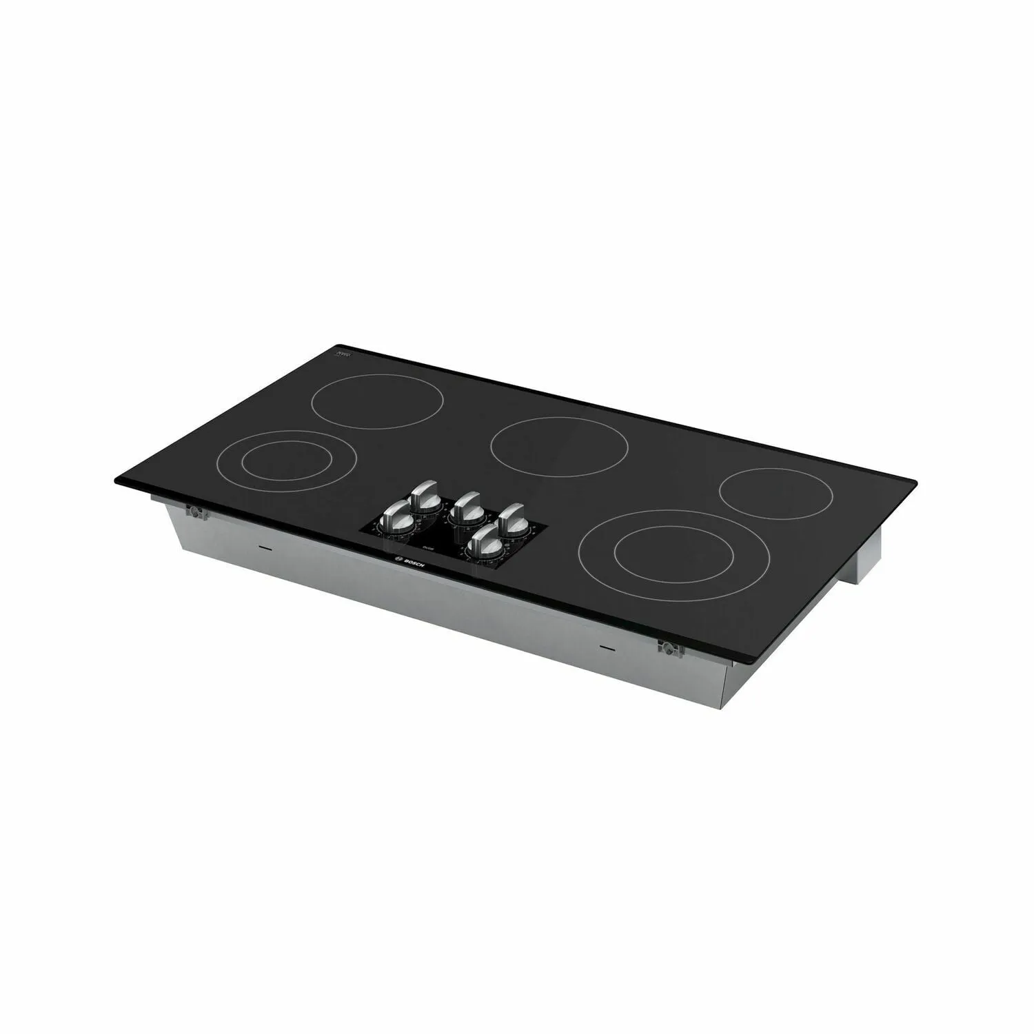Bosch NEM5666UC 500 Series, 36" Knob Cnt, 5 Element, Elec. C-Top Black