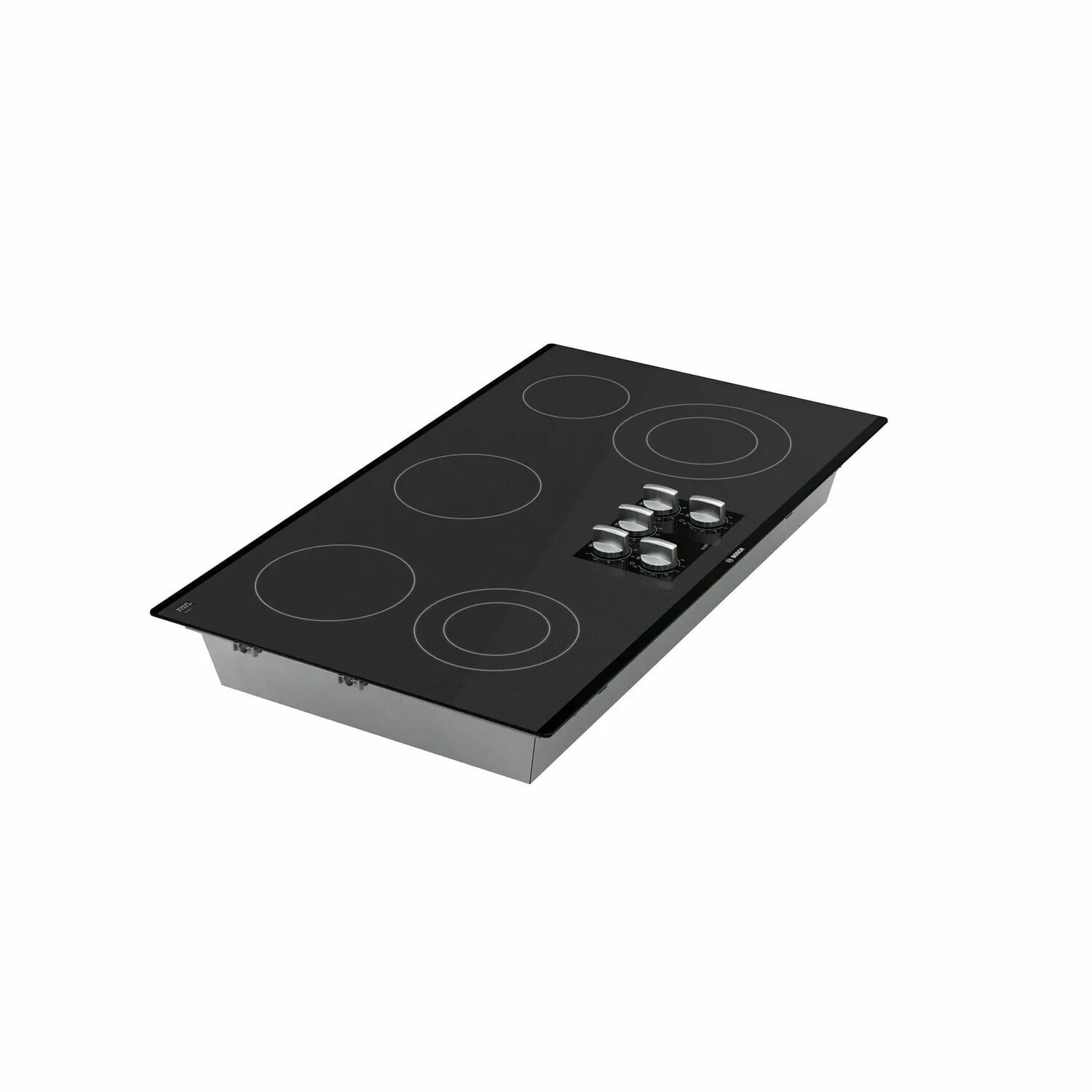Bosch NEM5666UC 500 Series, 36" Knob Cnt, 5 Element, Elec. C-Top Black