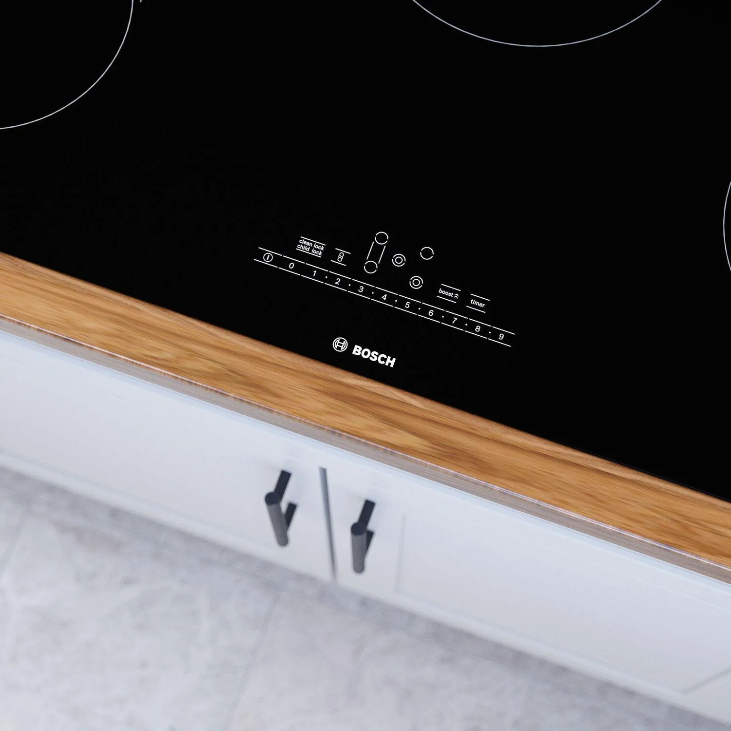 Bosch NET8669UC 800 Series Electric Cooktop 36'' Black, Surface Mount Without Frame Net8669Uc