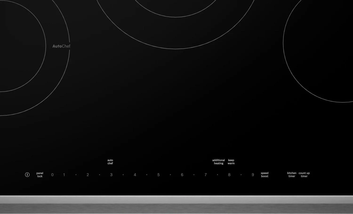 Bosch NETP069SUC Benchmark Electric Cooktop 30'' Black, Surface Mount With Frame Netp069Suc