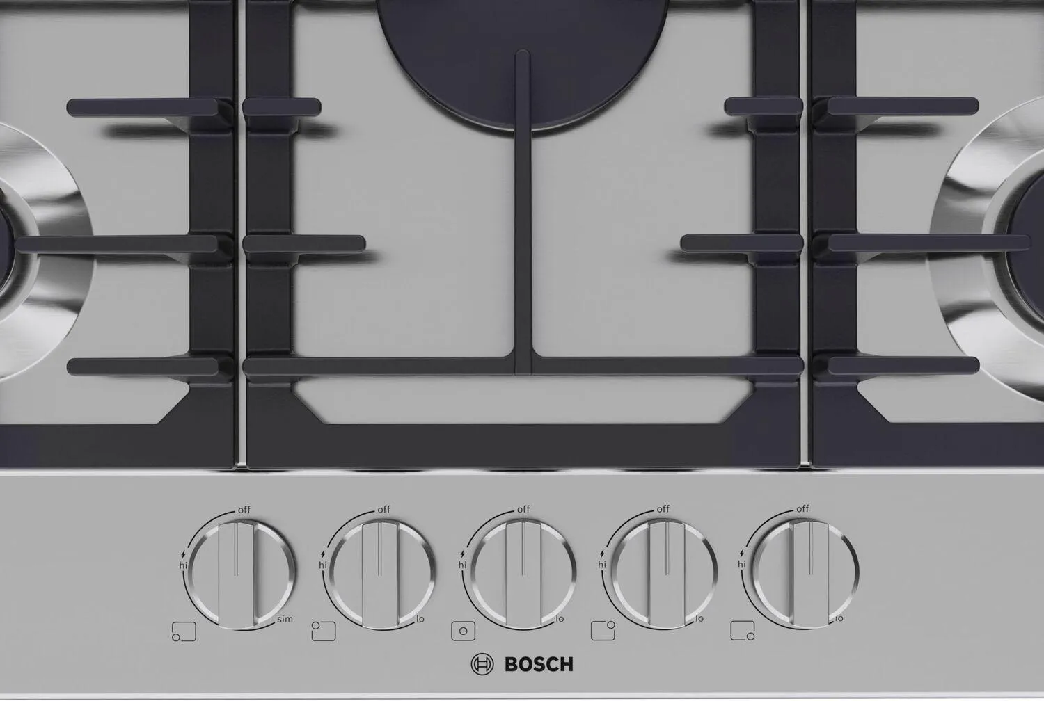 Bosch NGM3050UC 300 Series Gas Cooktop Stainless Steel