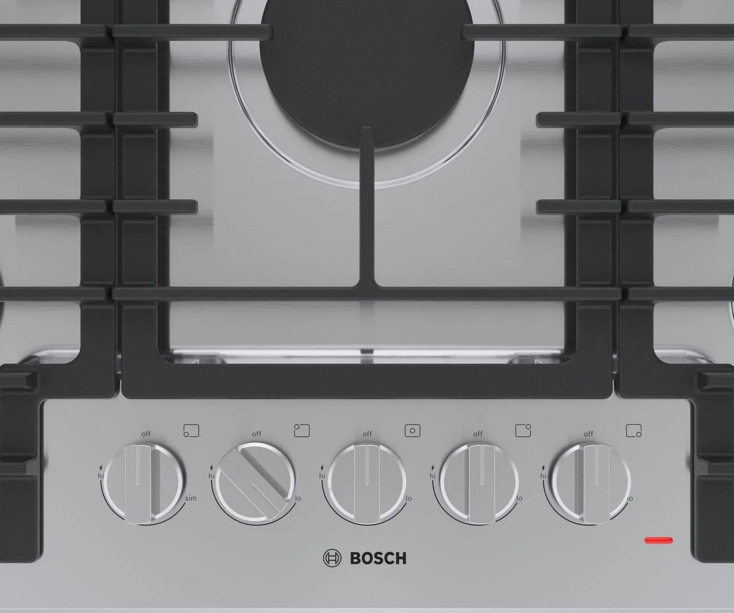 Bosch NGM5059UC 500 Series Gas Cooktop 30" Stainless Steel Ngm5059Uc