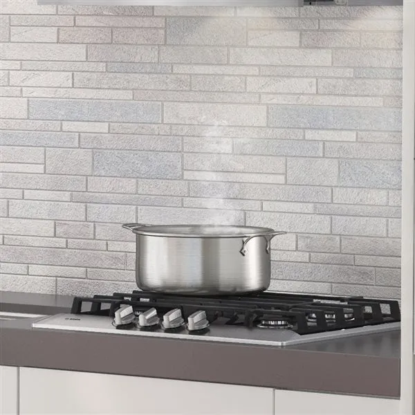Bosch NGM5456UC 500 Series, 24" Gas Cooktop, 4 Burners, Stainless Steel