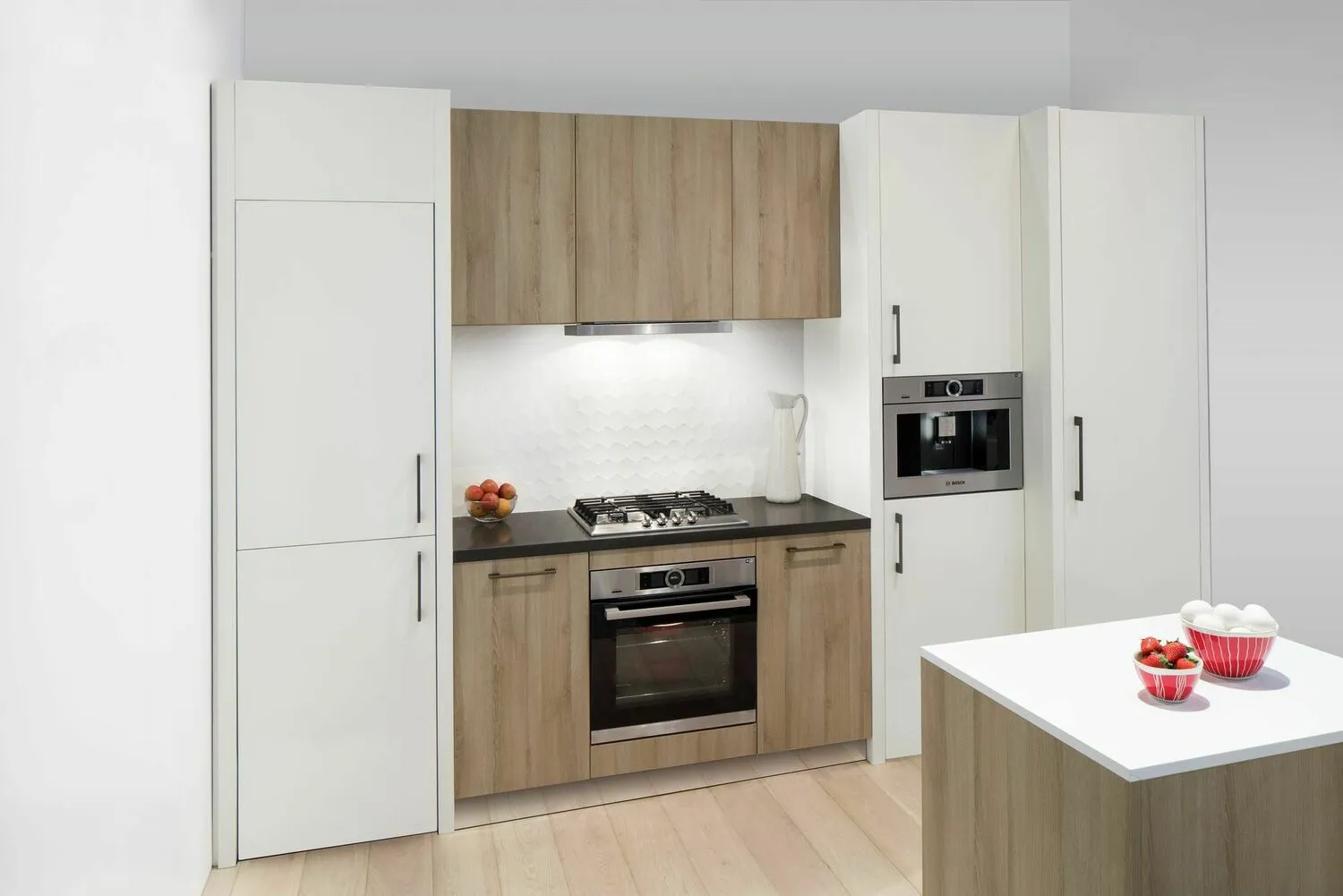 Bosch NGM5456UC 500 Series, 24" Gas Cooktop, 4 Burners, Stainless Steel