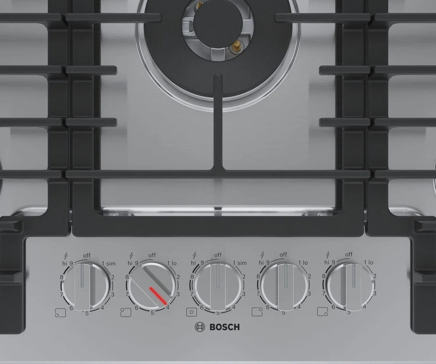 Bosch NGM8059UC 800 Series Gas Cooktop 30" Stainless Steel Ngm8059Uc
