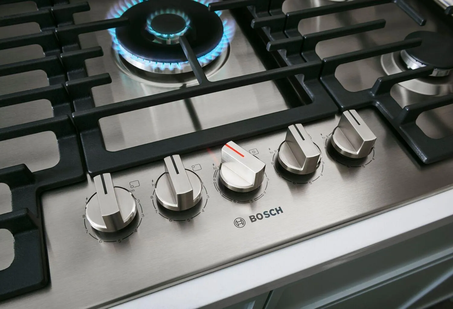 Bosch NGM8659UC 800 Series Gas Cooktop 36" Stainless Steel Ngm8659Uc