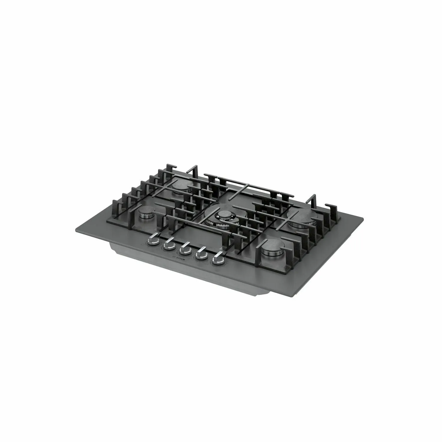 Bosch NGMP077UC Benchmark Gas Cooktop 30'' Hard Glass, Dark Silver Ngmp077Uc
