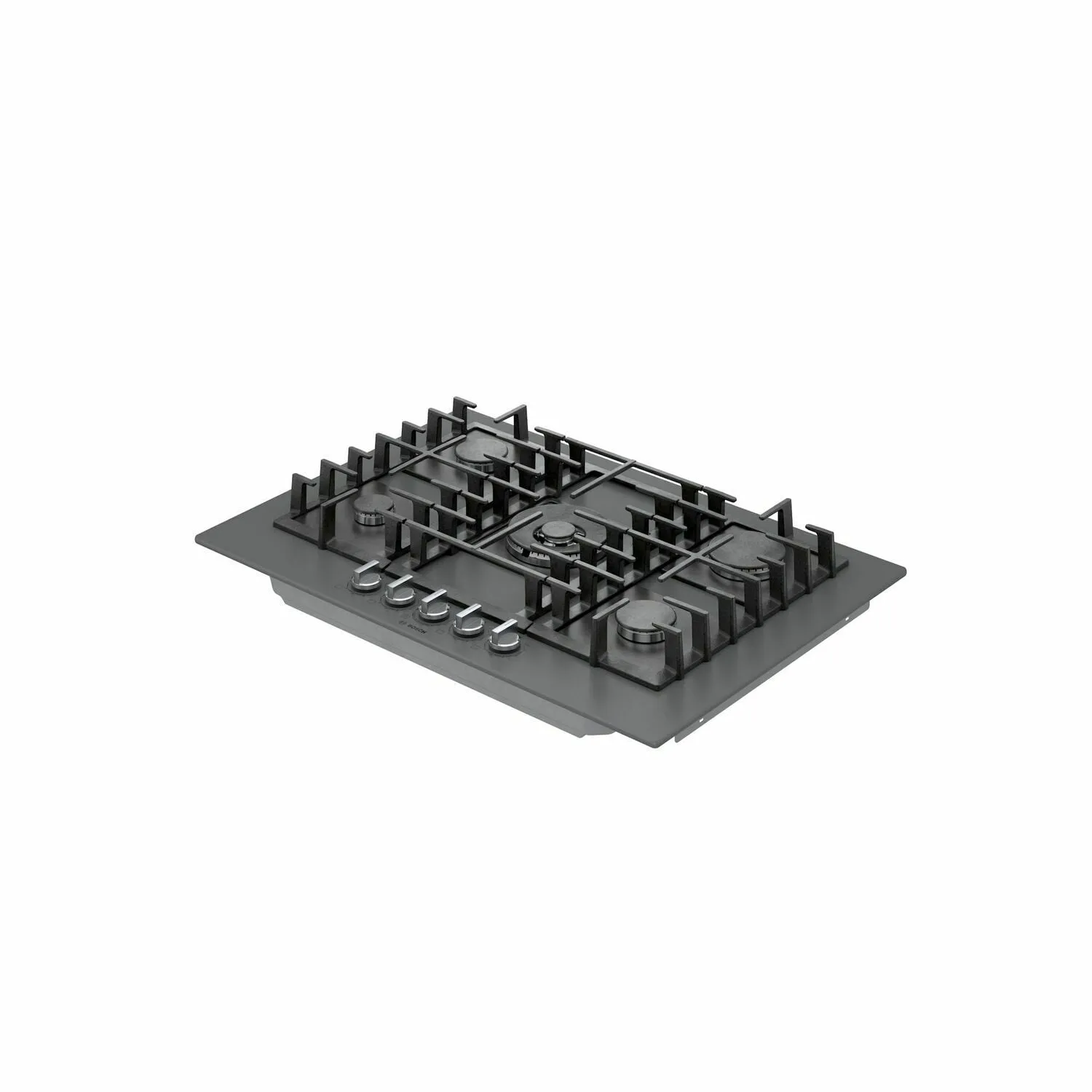 Bosch NGMP077UC Benchmark Gas Cooktop 30'' Hard Glass, Dark Silver Ngmp077Uc