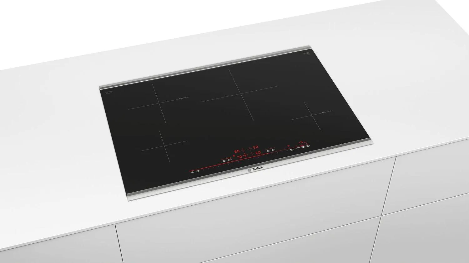 Bosch NIT8060SUC 800 Series Induction Cooktop 30'' Black, Surface Mount With Frame Nit8060Suc