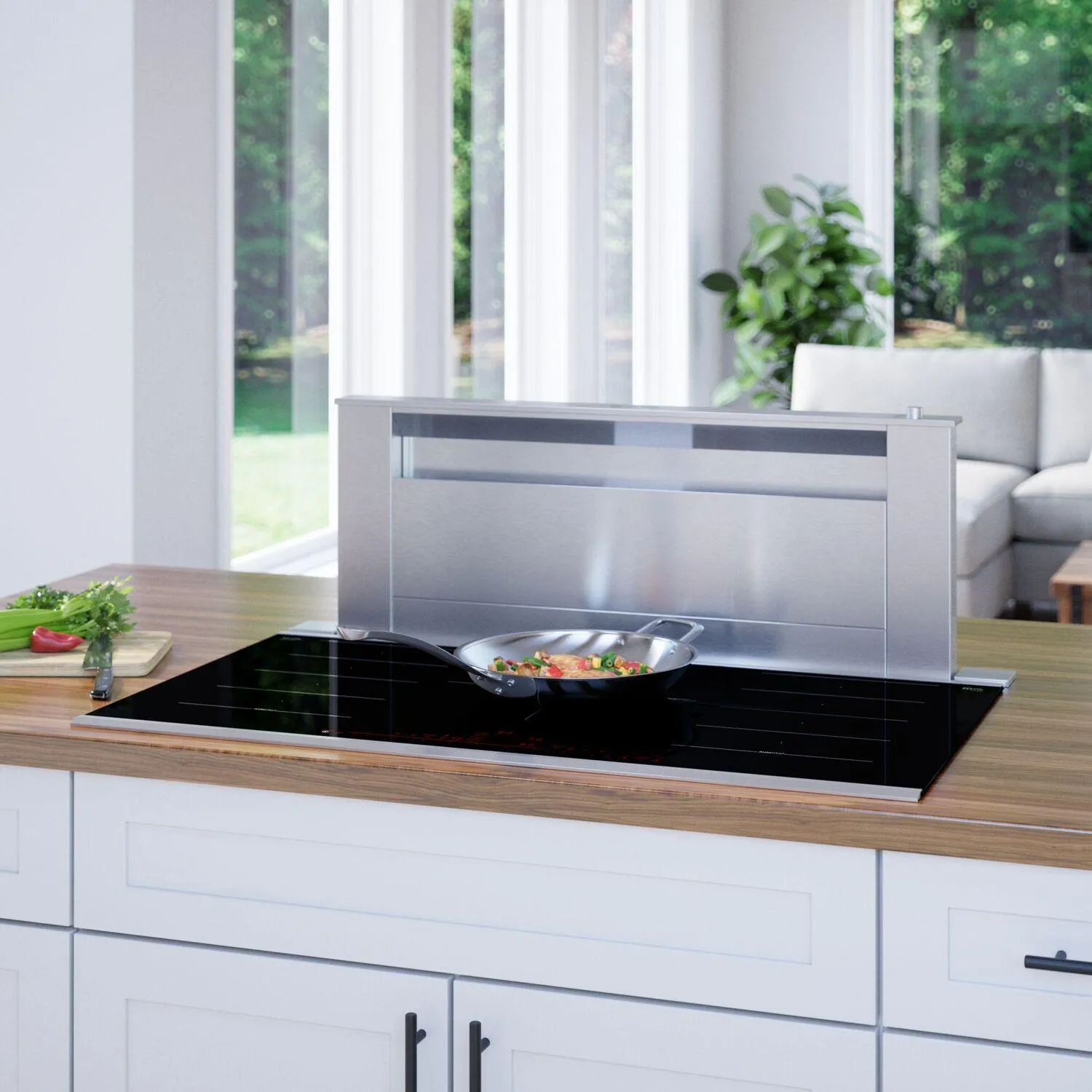 Bosch NITP660SUC Benchmark Induction Cooktop 36'' Black, Surface Mount Without Frame Nitp660Suc