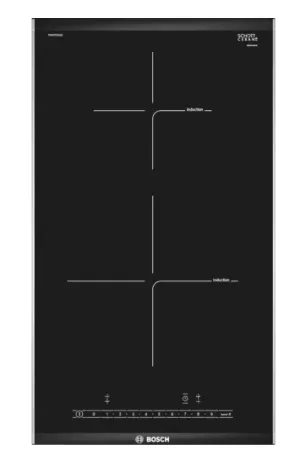 Bosch PIB375FB1E 2 Zone Ceramic Built-in Induction Hob (30cm)