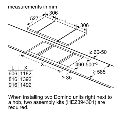 Bosch PIB375FB1E 2 Zone Ceramic Built-in Induction Hob   MS6CA4150 Hand blender ErgoMixx 800 W White, anthracite