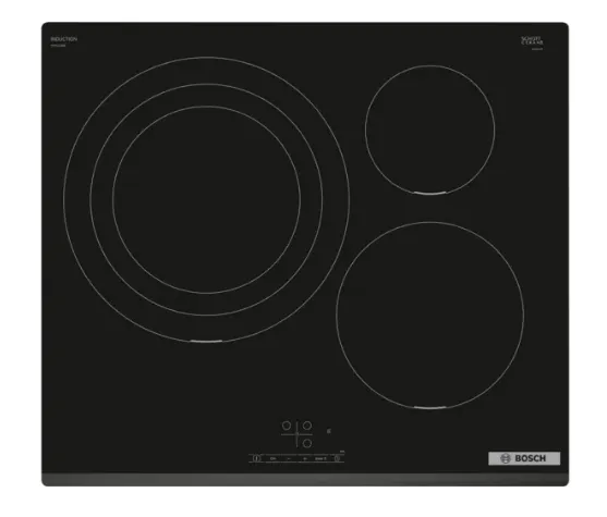 Bosch PID631BB5E Series 4 Induction Hob 60 cm Black   MS6CA4150 Hand blender ErgoMixx 800 W White, anthracite