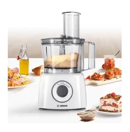 Bosch PIE631FB1E Glass Ceramic Built-in Induction Hob   MCM3100WGB Food processor MultiTalent 3700 W White