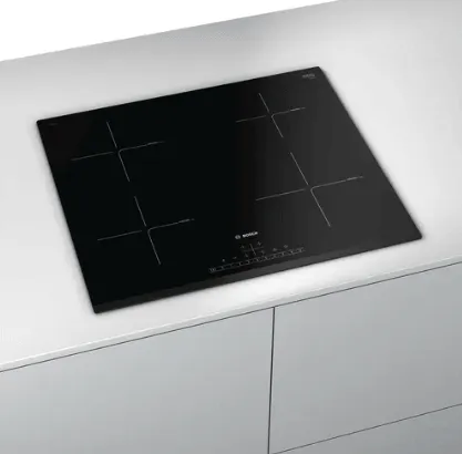 Bosch PIE631FB1E Glass Ceramic Built-in Induction Hob   MS6CA4150 Hand blender ErgoMixx 800 W White, anthracite