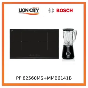 Bosch PPI82560MS 78CM Built-in Induction Hob   MMB6141B Blender Vita Power Serie | 4 1200 W Black