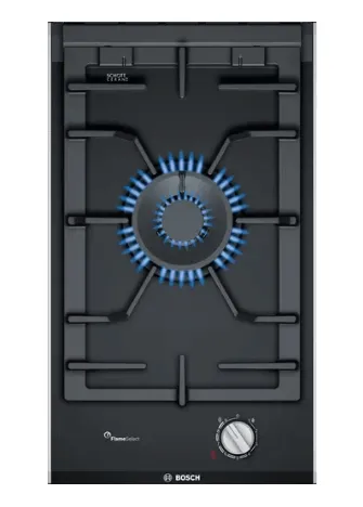 Bosch PRA3A6B70K Series 8 Domino gas hob 30 cm Ceramic, Black Bosch PRB3A6B70K Series 8 Domino gas hob 30 cm Ceramic, Black