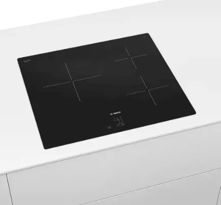 Bosch PUC61KAA5E Series 2 Induction hob 60 cm Black, Surface mount without frame