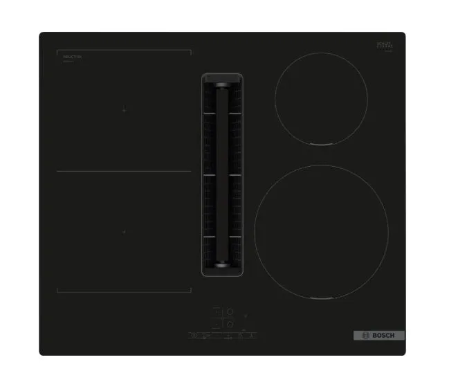 Bosch PVS601B16E Series 4 Induction hob with integrated ventilation system 60 cm flush mount