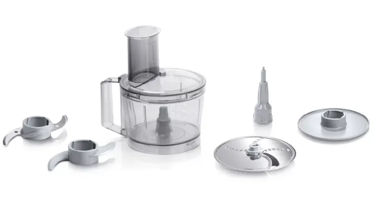 Bosch PXX875D67E Series 8 Induction hob with integrated ventilation system 80 cm surface mount with frame   MCM3100WGB Food processor MultiTalent 3700 W White