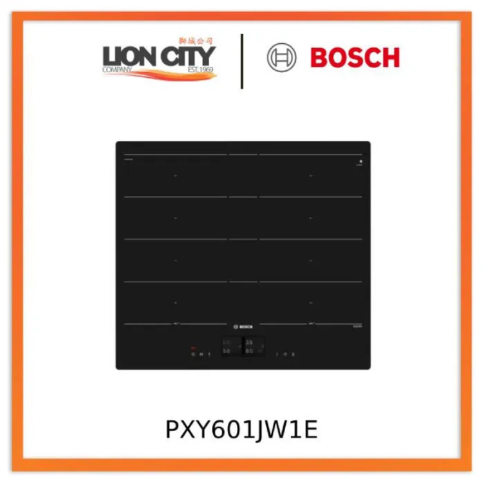 Bosch PXY601JW1E Series 8 Induction hob 60 cm Black