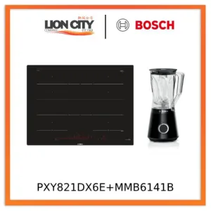 Bosch PXY821DX6E Series 8 Induction hob 80 cm Black   MMB6141B Blender Vita Power Serie | 4 1200 W Black