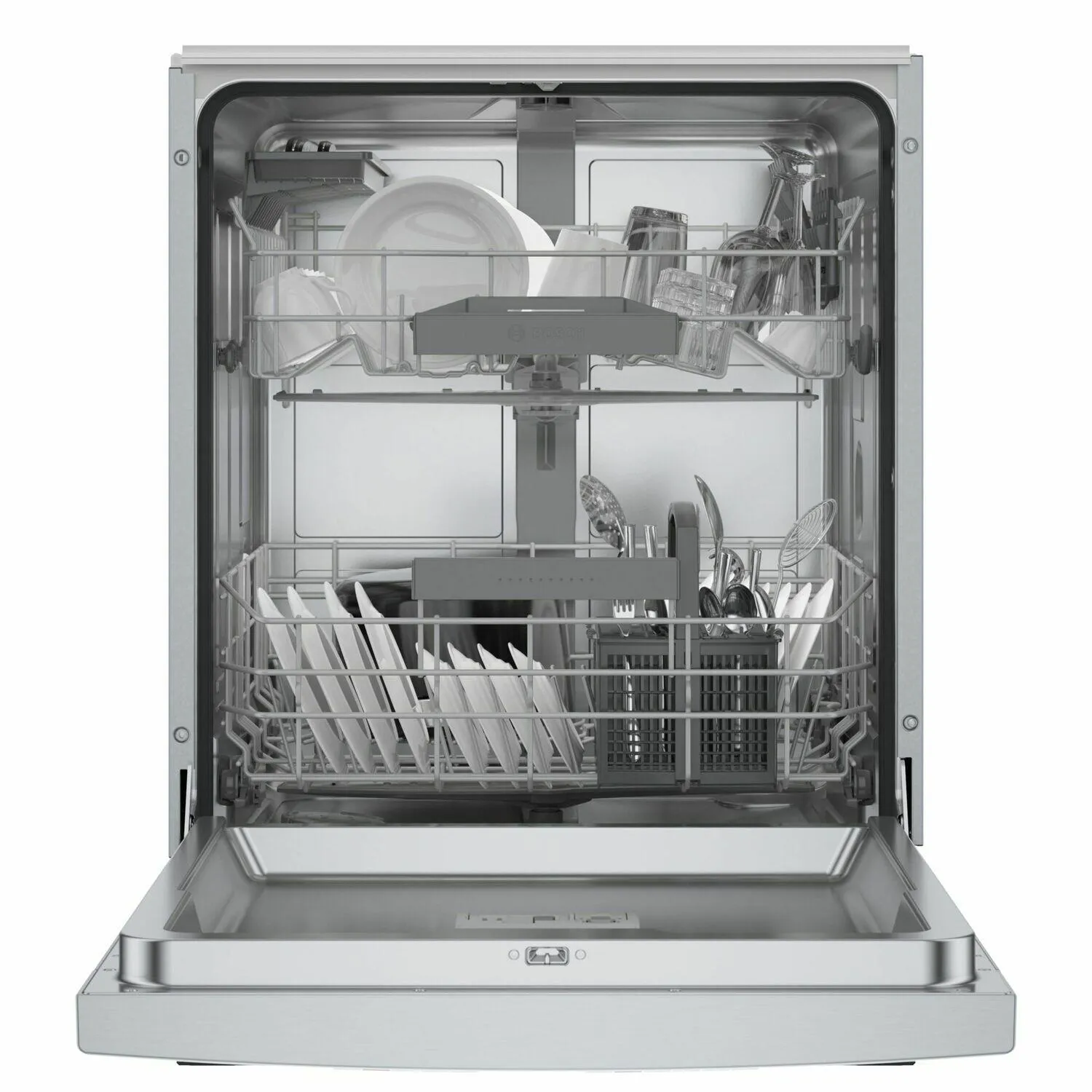 Bosch SGE53B55UC 300 Series Dishwasher 24'' Stainless Steel Sge53B55Uc