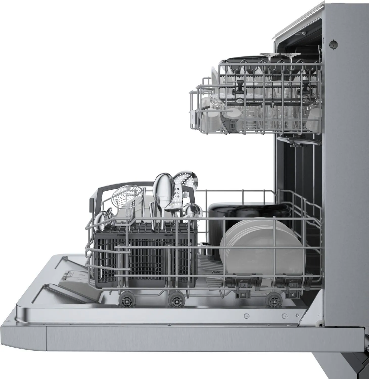 Bosch SGE53C55UC 300 Series Dishwasher 24" Stainless Steel Sge53C55Uc