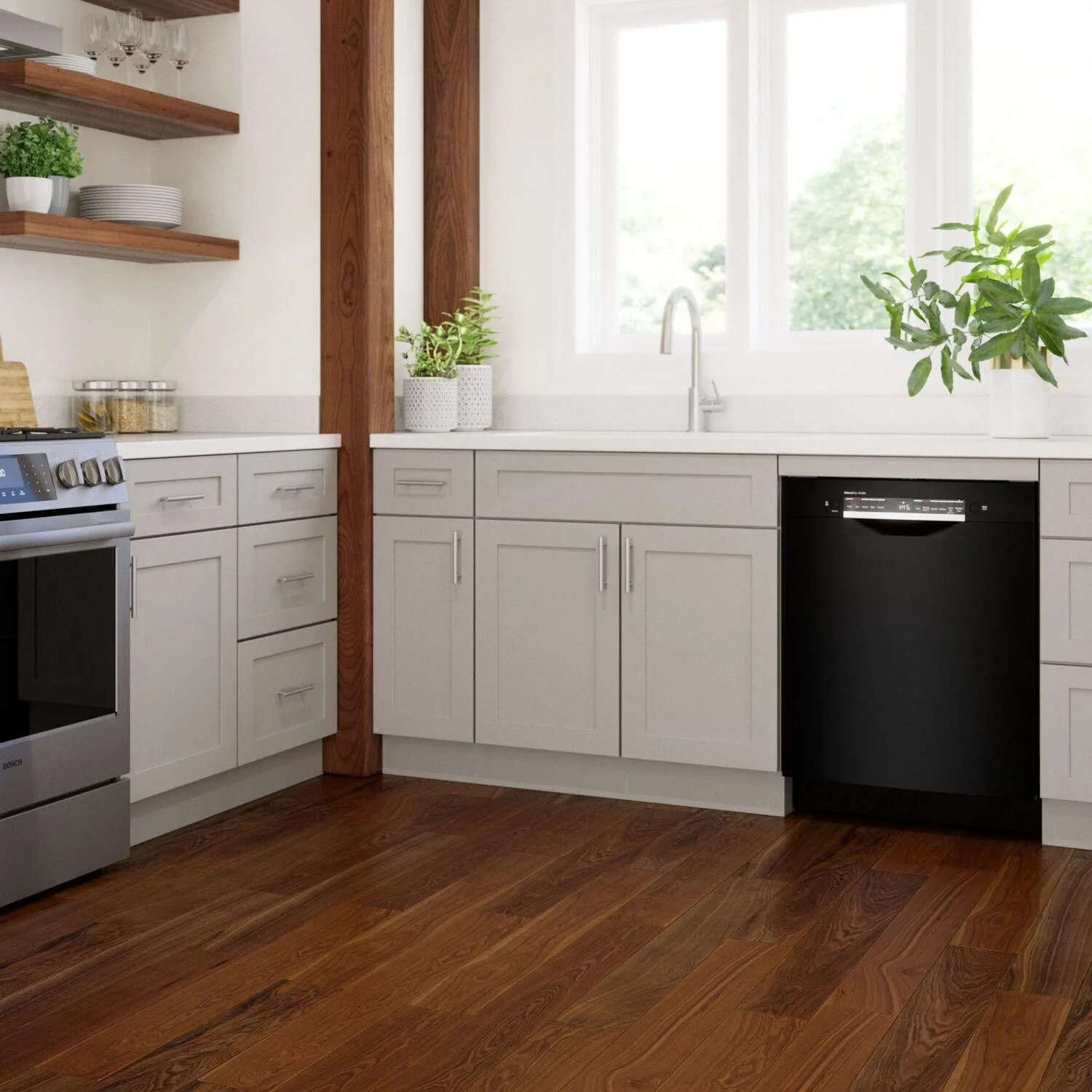 Bosch SGE53C56UC 300 Series Dishwasher 24" Black Sge53C56Uc