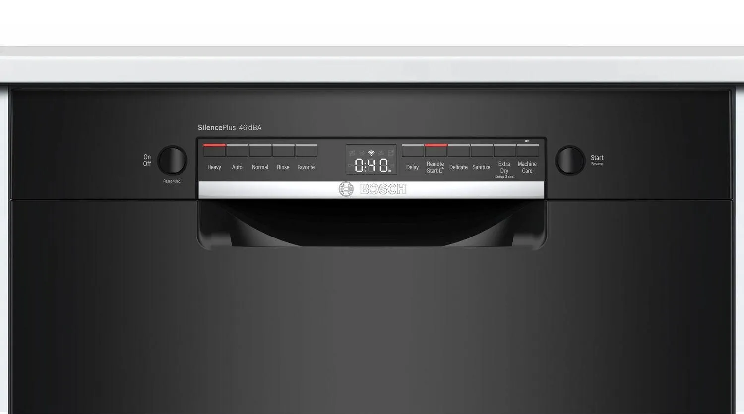 Bosch SGE53C56UC 300 Series Dishwasher 24" Black Sge53C56Uc