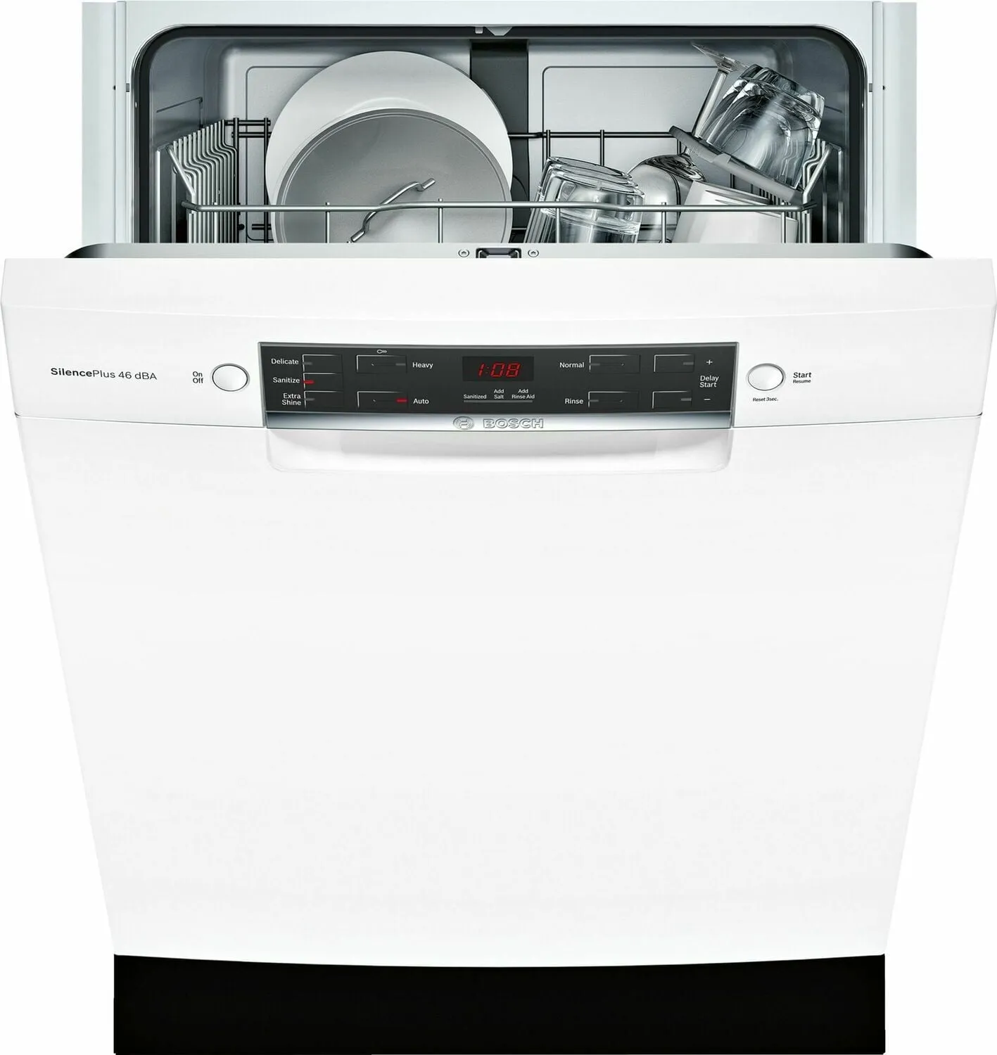 Bosch SGE53X52UC 300 Series Dishwasher 24'' White Sge53X52Uc