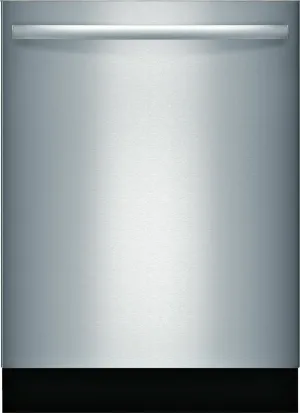 Bosch SGX68U55UC Ada 24" 800 Series Bar Hndl, 6/5 Cycles, 3Rd Rck, 44 Dba, Rckmatic,15 Pl Stgs, Infolight - Ss
