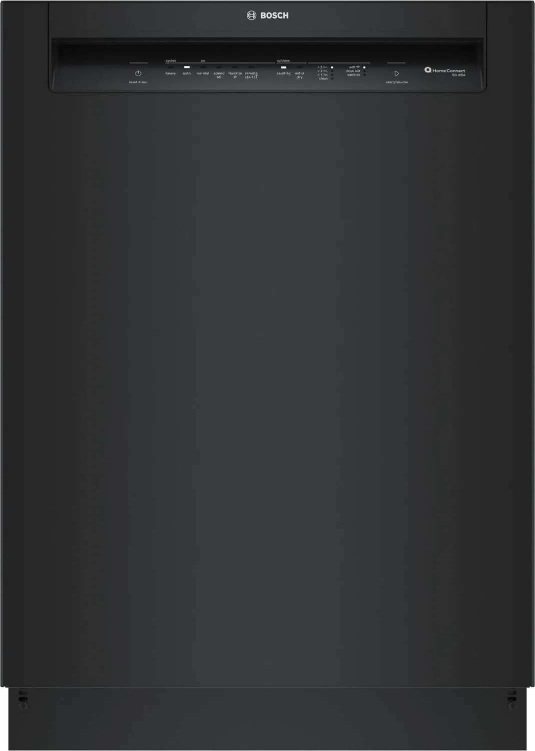 Bosch SHE3AEM6N 100 Series Dishwasher 24" Black