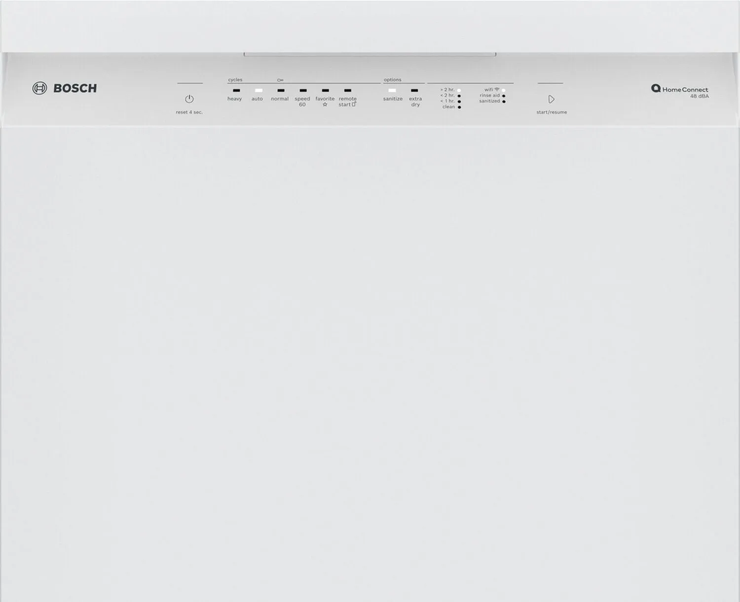 Bosch SHE41CM2N 300 Series Dishwasher 24" White She41Cm2N