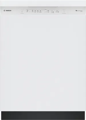 Bosch SHE41CM2N 300 Series Dishwasher 24" White She41Cm2N