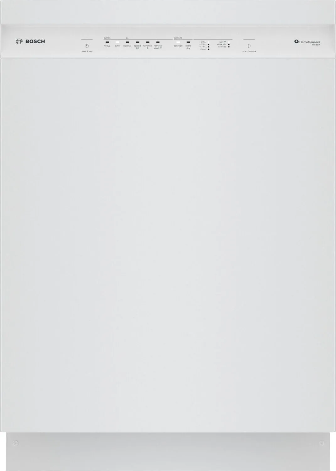 Bosch SHE4AEM2N 100 Plus Dishwasher 24" White