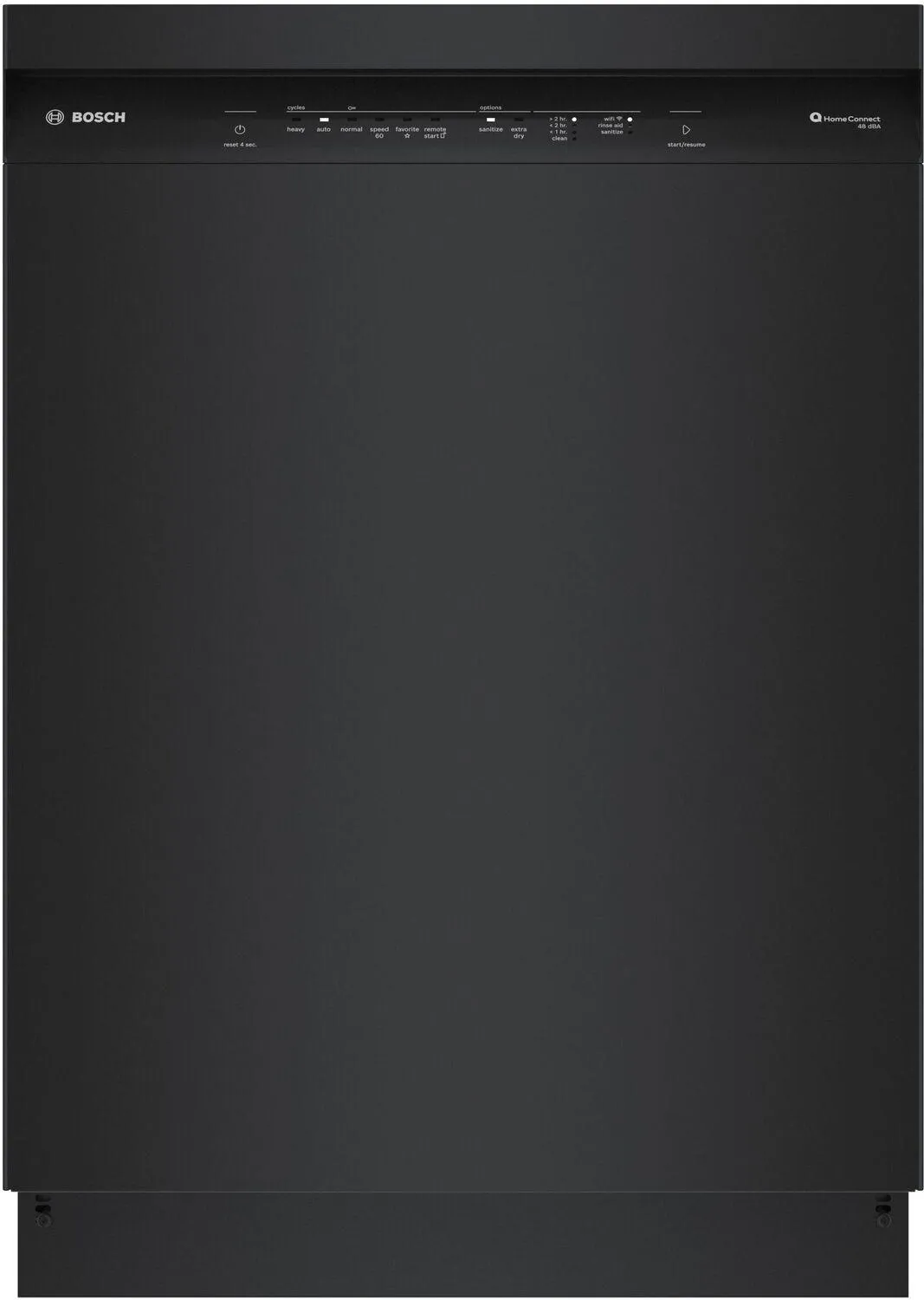 Bosch SHE4AEM6N 100 Plus Dishwasher 24" Black