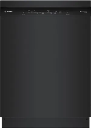 Bosch SHE4AEM6N 100 Plus Dishwasher 24" Black