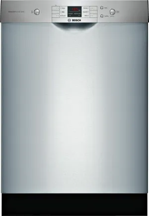 Bosch SHEM3AY55N 100 Series Dishwasher 24'' Stainless Steel Shem3Ay55N
