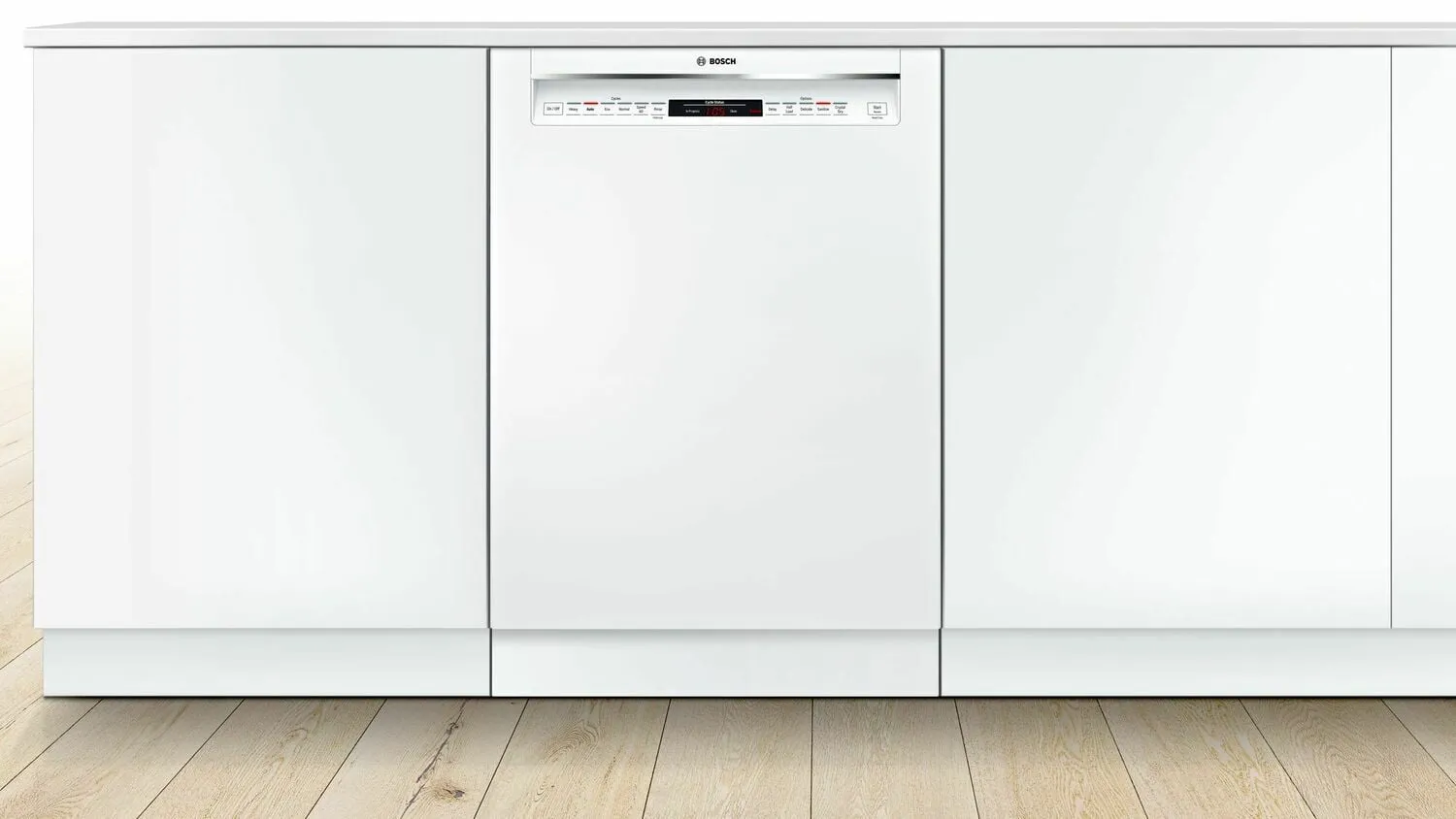 Bosch SHEM78Z52N 800 Series Dishwasher 24'' White, Xxl Shem78Z52N