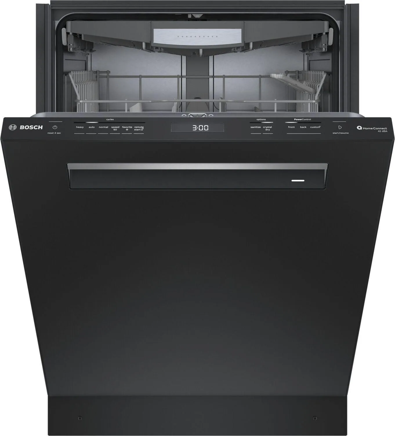 Bosch SHP78CM6N 800 Series Dishwasher 24" Black